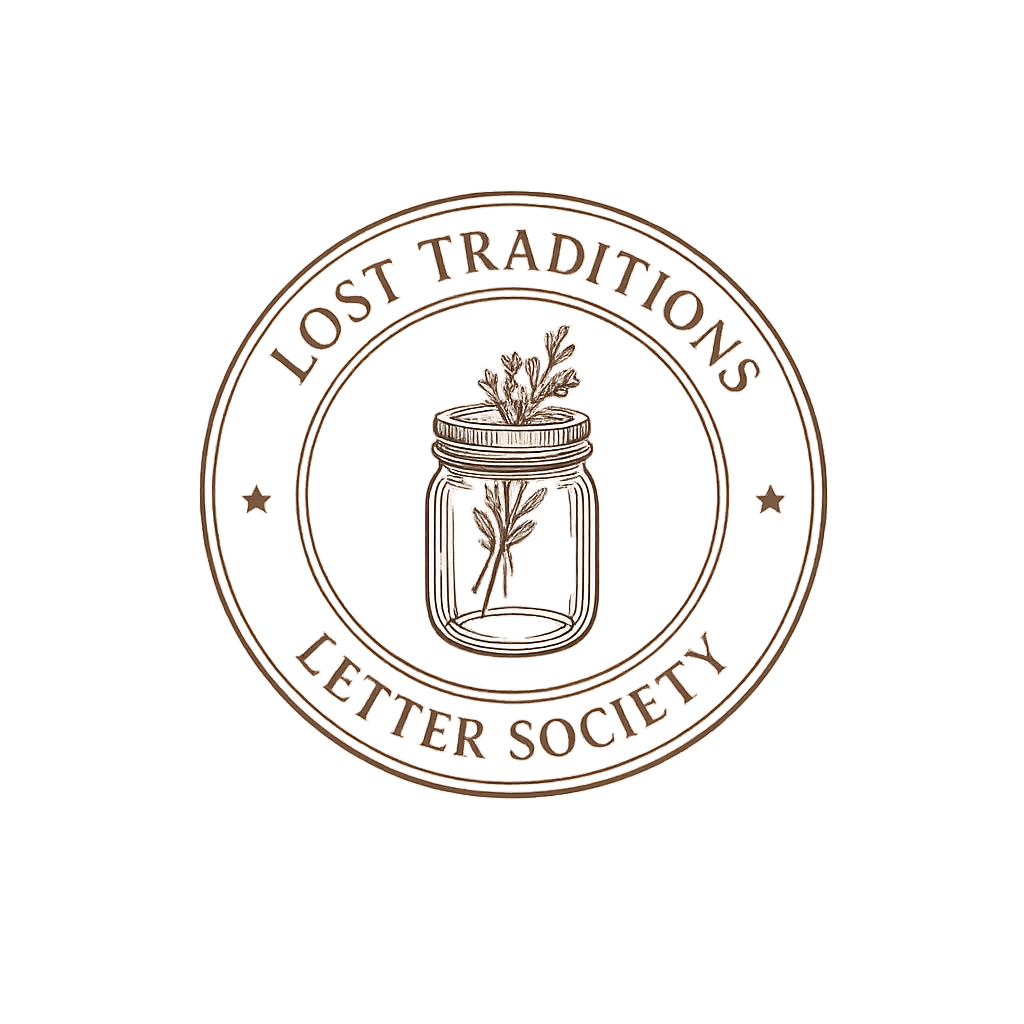 Lost Traditions Letter Society